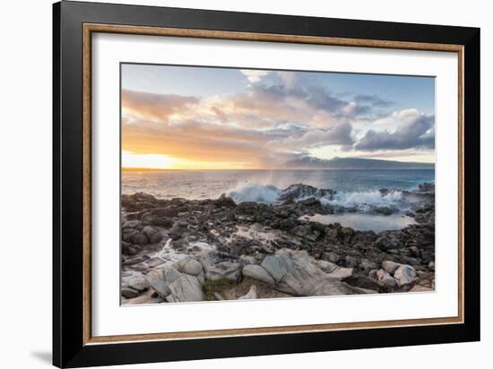 West Maui Sunset-Stan Hellmann-Framed Photo