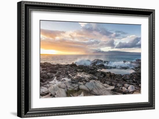 West Maui Sunset-Stan Hellmann-Framed Photo