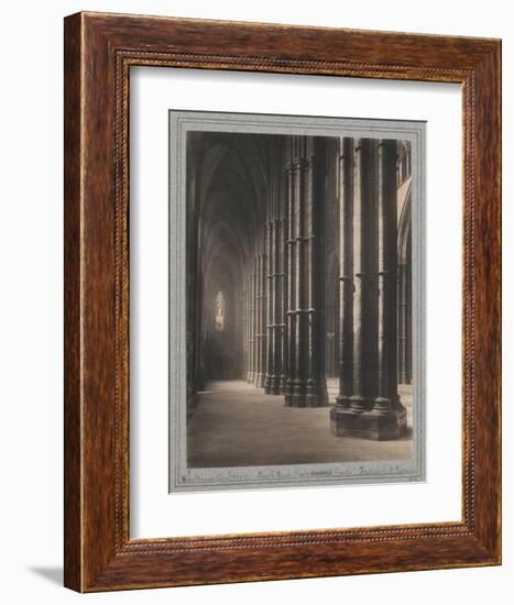 West Minster Abbey-null-Framed Art Print