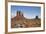 West Mitten Butte on left and East Mitten Butte on right, Monument Valley Navajo Tribal Park, Utah,-Richard Maschmeyer-Framed Photographic Print