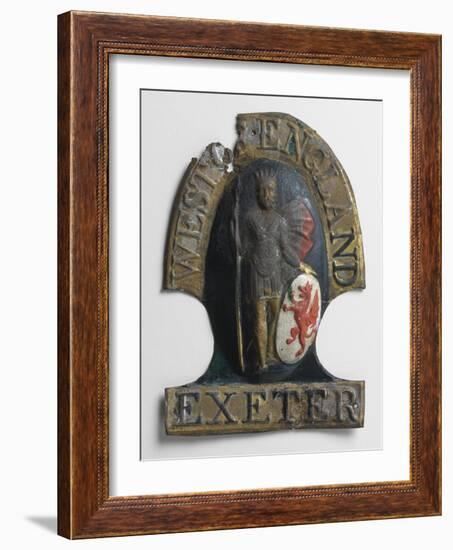 West of England Fire Insurance Mark, 1807-94-null-Framed Giclee Print