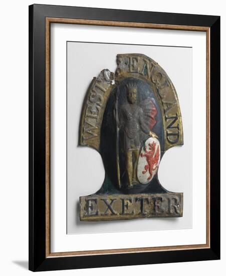 West of England Fire Insurance Mark, 1807-94-null-Framed Giclee Print