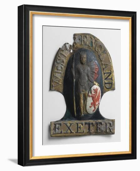 West of England Fire Insurance Mark, 1807-94-null-Framed Giclee Print