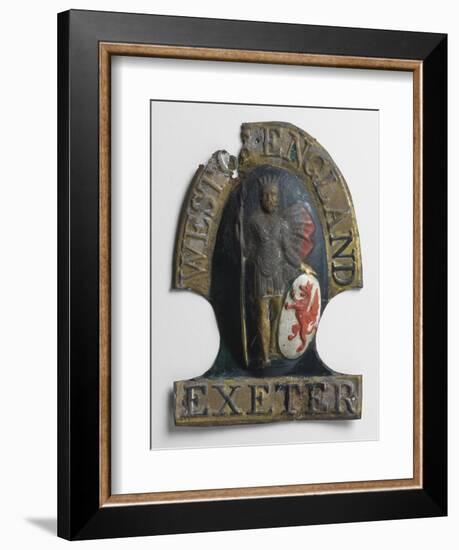 West of England Fire Insurance Mark, 1807-94-null-Framed Giclee Print