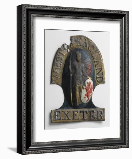 West of England Fire Insurance Mark, 1807-94-null-Framed Giclee Print