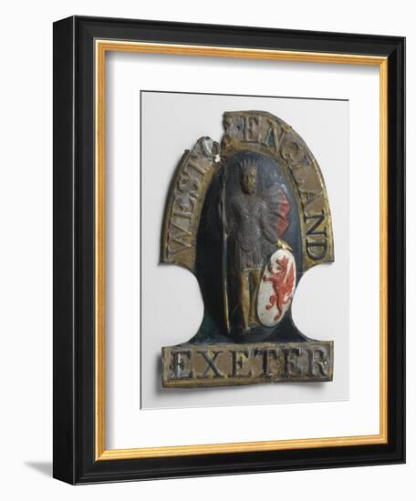 West of England Fire Insurance Mark, 1807-94-null-Framed Giclee Print