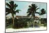 West Palm Beach, Florida - The Palms Hotel Exterior View-Lantern Press-Mounted Art Print