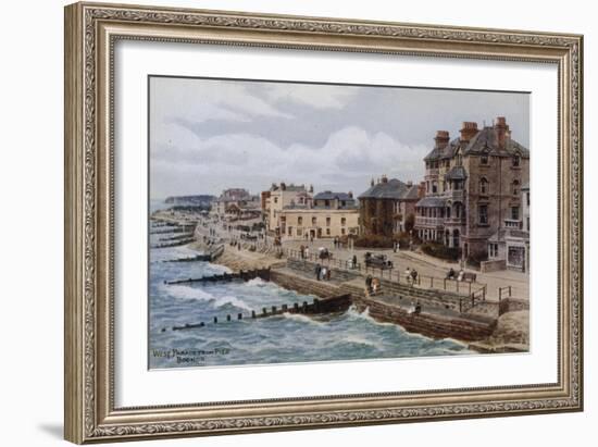 West Parade from Pier, Bognor-Alfred Robert Quinton-Framed Giclee Print