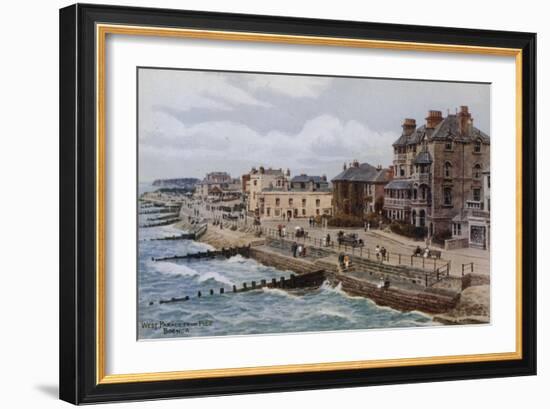 West Parade from Pier, Bognor-Alfred Robert Quinton-Framed Giclee Print