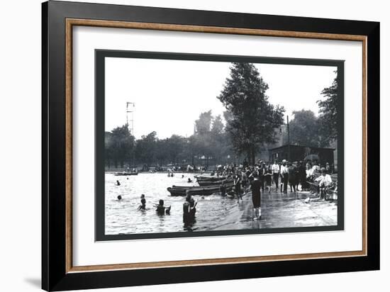 West Park, Pittsburgh-William Henry Jackson-Framed Art Print