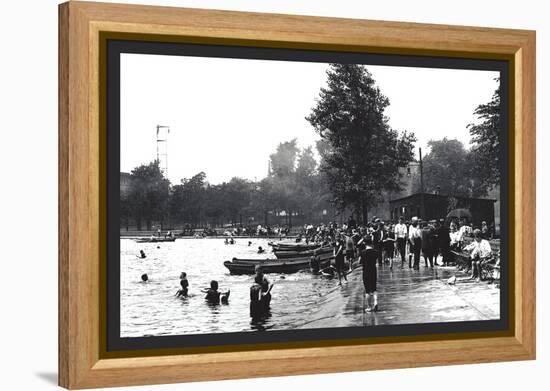 West Park, Pittsburgh-William Henry Jackson-Framed Stretched Canvas