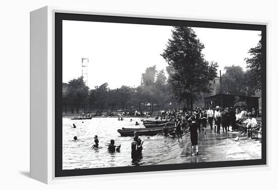 West Park, Pittsburgh-William Henry Jackson-Framed Stretched Canvas