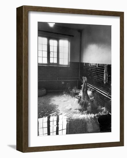 West Point Cadet Adjutant Reading Orders of the Day to 1,650 Cadets at the US Military Academy-Cornell Capa-Framed Photographic Print