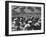 West Point Cadets Swarming into Bleachers for Army-Navy Game at Baltimore Stadium-Alfred Eisenstaedt-Framed Photographic Print