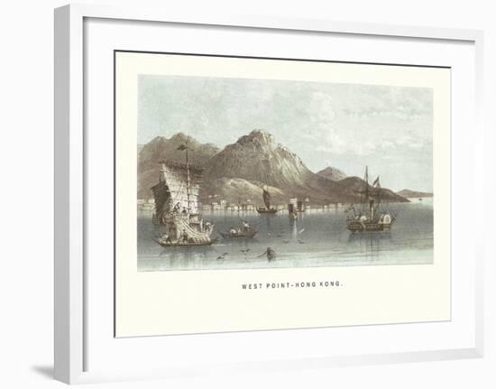 West Point - Hong Kong-Antique Local Views-Framed Premium Giclee Print