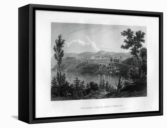 West Point Military School, New York, 1855-null-Framed Premier Image Canvas