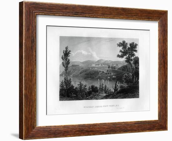 West Point Military School, New York, 1855-null-Framed Giclee Print