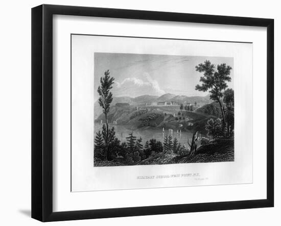 West Point Military School, New York, 1855-null-Framed Giclee Print