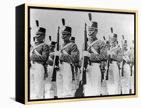 West Point, New York. Cadets At The United States Military Academy-null-Framed Stretched Canvas