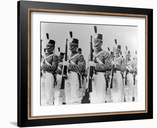 West Point, New York. Cadets At The United States Military Academy-null-Framed Art Print