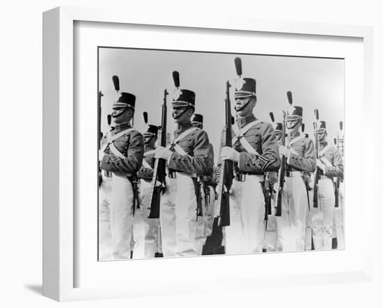 West Point, New York. Cadets At The United States Military Academy-null-Framed Art Print