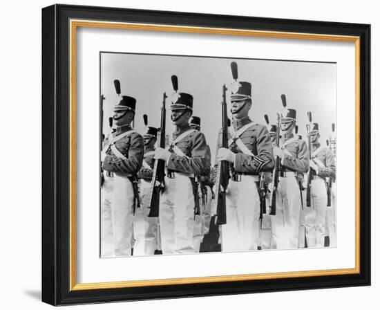 West Point, New York. Cadets At The United States Military Academy-null-Framed Art Print