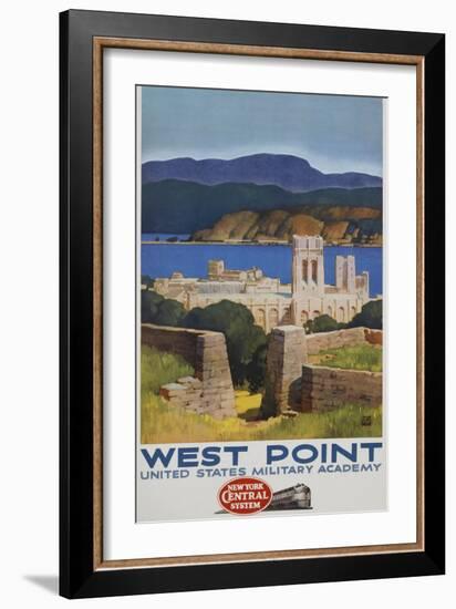 West Point Poster-Leslie Ragan-Framed Giclee Print