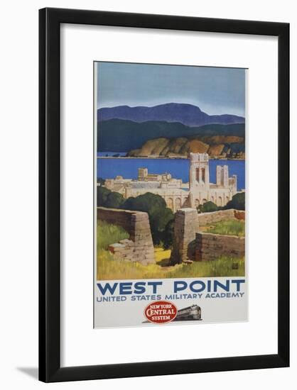 West Point Poster-Leslie Ragan-Framed Giclee Print