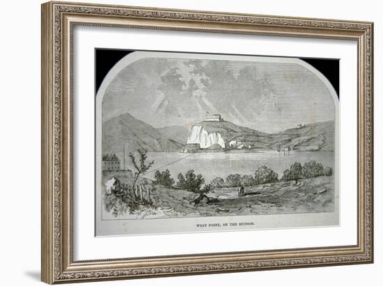 West Point, the Key Fort That Benedict Arnold Plotted to Deliver to the British During the War-American-Framed Giclee Print
