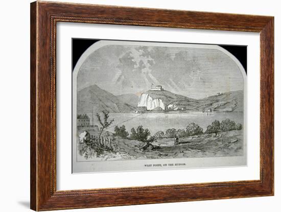 West Point, the Key Fort That Benedict Arnold Plotted to Deliver to the British During the War-American-Framed Giclee Print