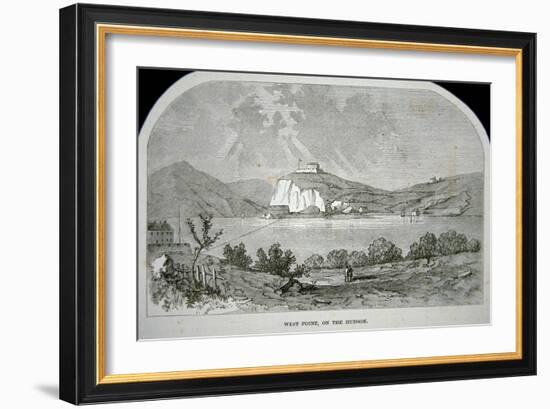 West Point, the Key Fort That Benedict Arnold Plotted to Deliver to the British During the War-American-Framed Giclee Print