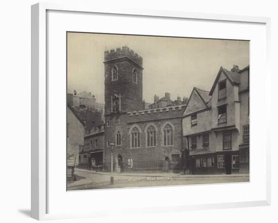 West Quarter, Exeter, Devon-null-Framed Photographic Print