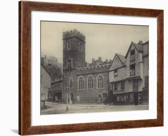 West Quarter, Exeter, Devon-null-Framed Photographic Print