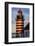 West Quoddy Head Lighthouse is easternmost point in USA near Lubec, Maine, USA-Chuck Haney-Framed Photographic Print