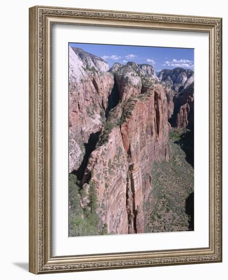 West Rim, Zion National Park, Southwest Utah, USA-Alison Wright-Framed Photographic Print