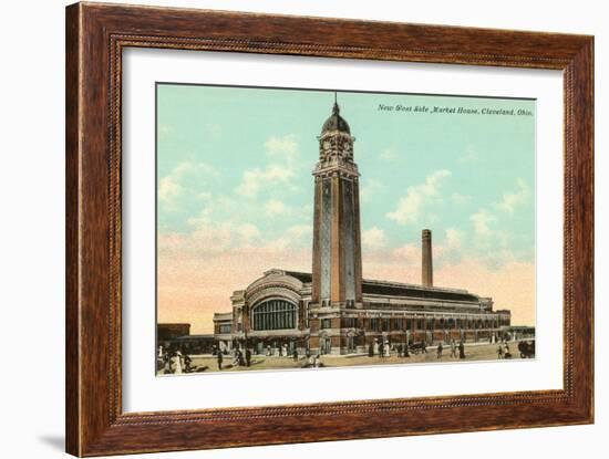 West Side Market House, Cleveland, Ohio-null-Framed Art Print