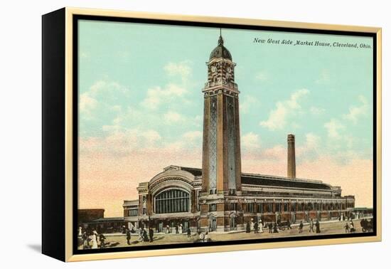 West Side Market House, Cleveland, Ohio-null-Framed Stretched Canvas