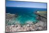 West Side of San Cristobal Island, Viewed from Frigate Bird Hill, Galapagos Islands-Diane Johnson-Mounted Photographic Print