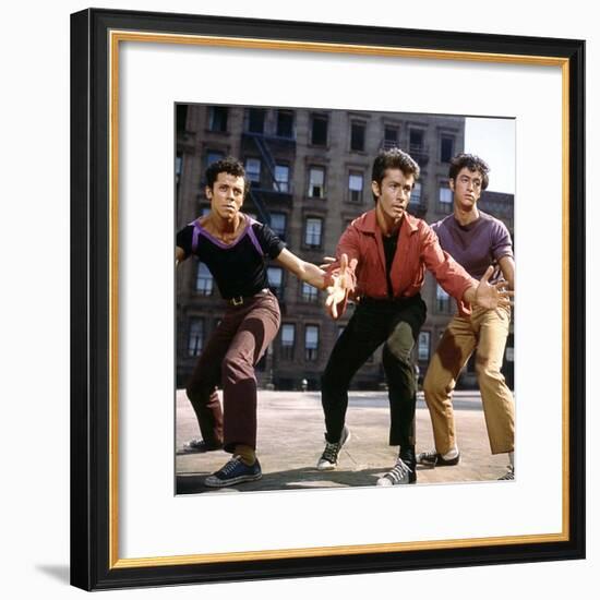 West Side Story, George Chakiris, 1961-null-Framed Photo