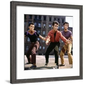 West Side Story, George Chakiris, 1961-null-Framed Photo