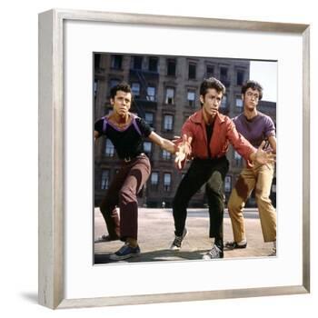 West Side Story, George Chakiris, 1961-null-Framed Photo