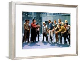 West Side Story, George Chakiris, Russ Tamblyn, David Winters, 1961-null-Framed Photo