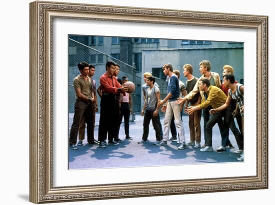 West Side Story, George Chakiris, Russ Tamblyn, David Winters, 1961-null-Framed Premium Photographic Print