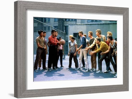 West Side Story, George Chakiris, Russ Tamblyn, David Winters, 1961-null-Framed Premium Photographic Print