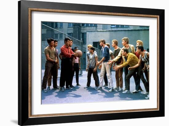 West Side Story, George Chakiris, Russ Tamblyn, David Winters, 1961-null-Framed Premium Photographic Print