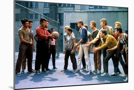 West Side Story, George Chakiris, Russ Tamblyn, David Winters, 1961-null-Mounted Premium Photographic Print