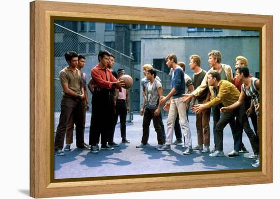 West Side Story, George Chakiris, Russ Tamblyn, David Winters, 1961-null-Framed Stretched Canvas