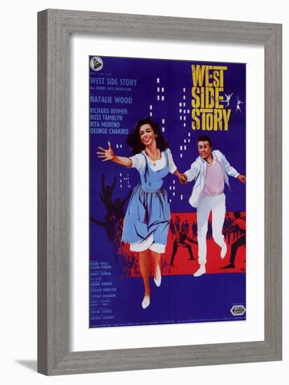 West Side Story, Italian Movie Poster, 1961-null-Framed Art Print