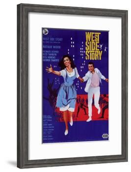 West Side Story, Italian Movie Poster, 1961-null-Framed Art Print