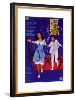 West Side Story, Italian Movie Poster, 1961-null-Framed Art Print